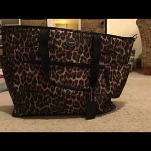 Coach baby diaper bag